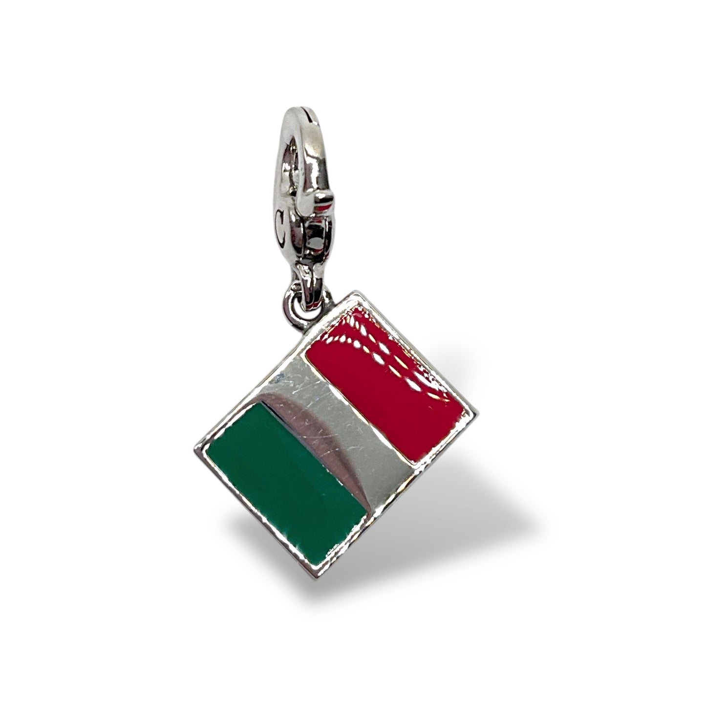 Ciondolo Bandiera Italia con Smalto Charming by Ti Sento - 8304IT
