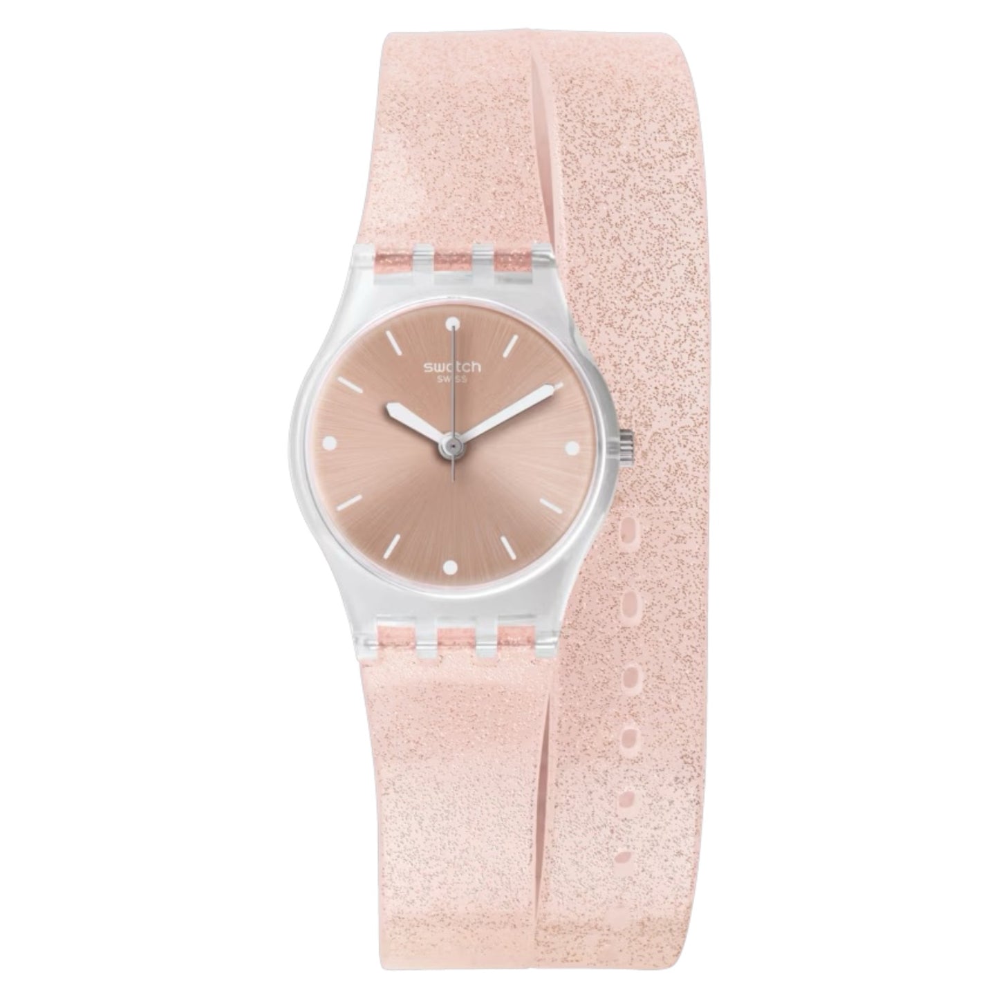 Orologio Donna/Bambina Swatch Lady Cinturino Doppio Glitter - LK343