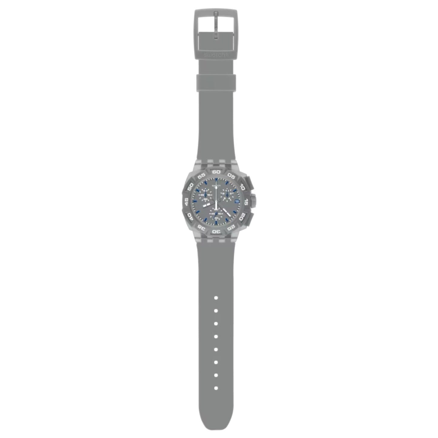 Orologio Chrono Unisex Swatch Gray Hero - SUIM402