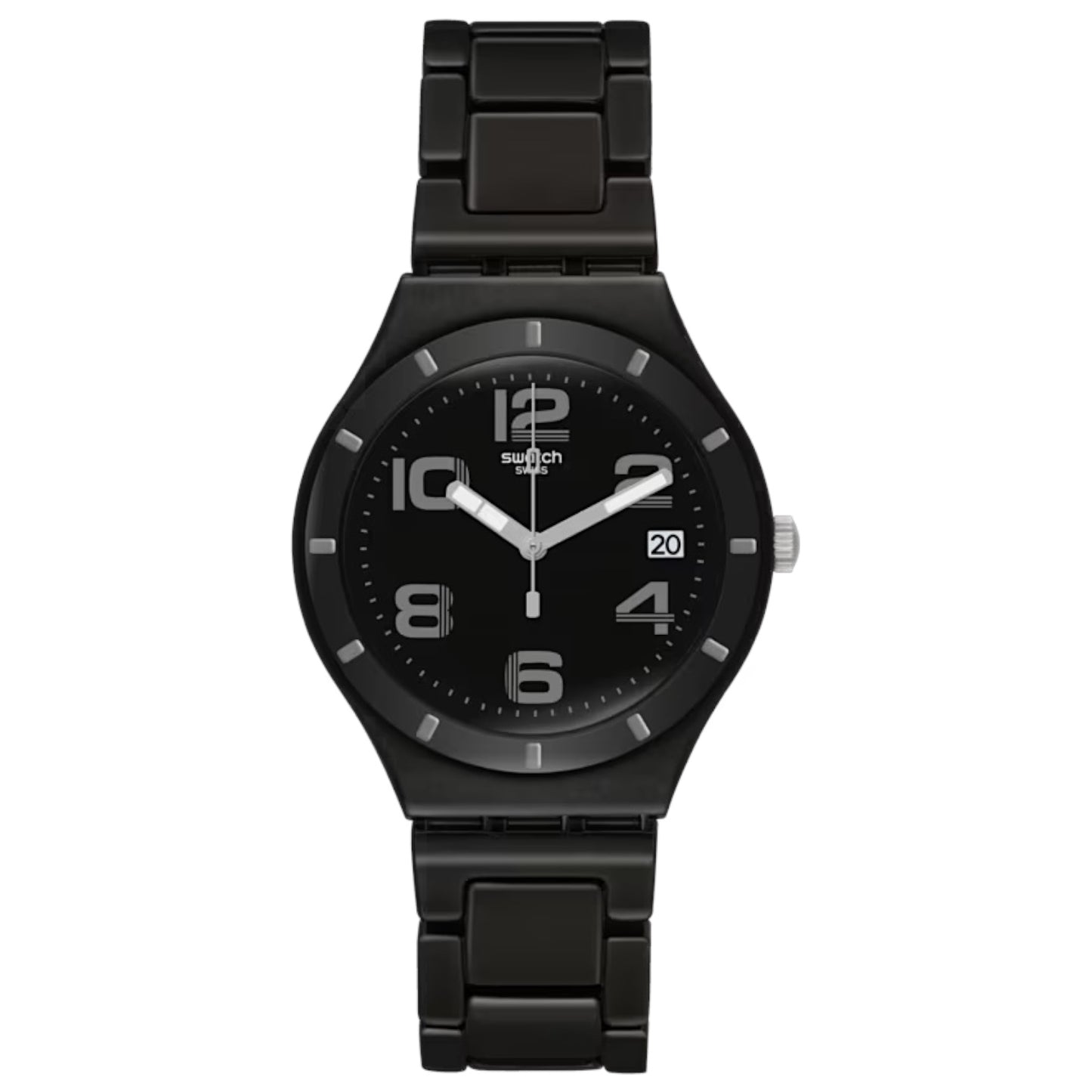 Orologio Unisex Swatch Irony Alluminio Only Black - YGB4008AG