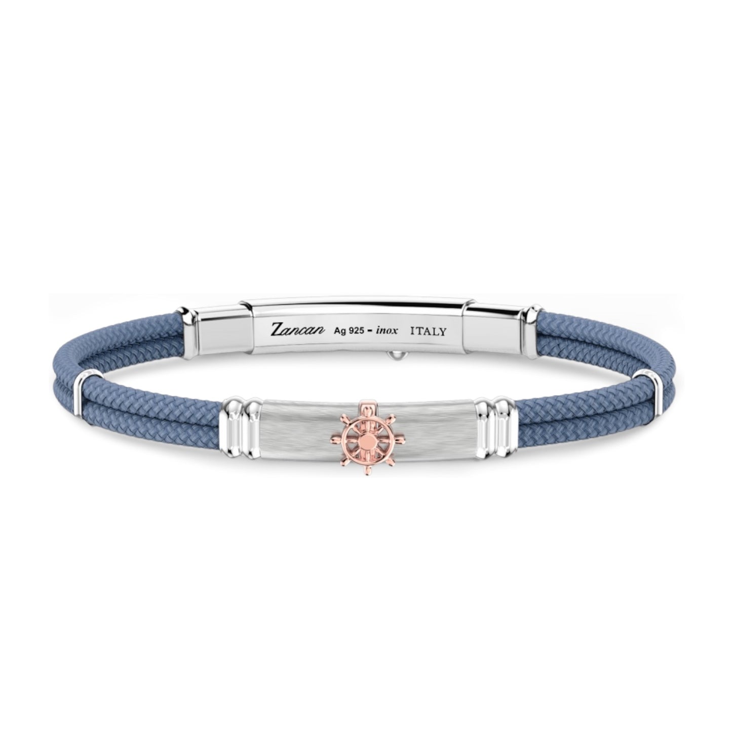 Bracciale Uomo Zancan Regata Timone - ESB275-AZ