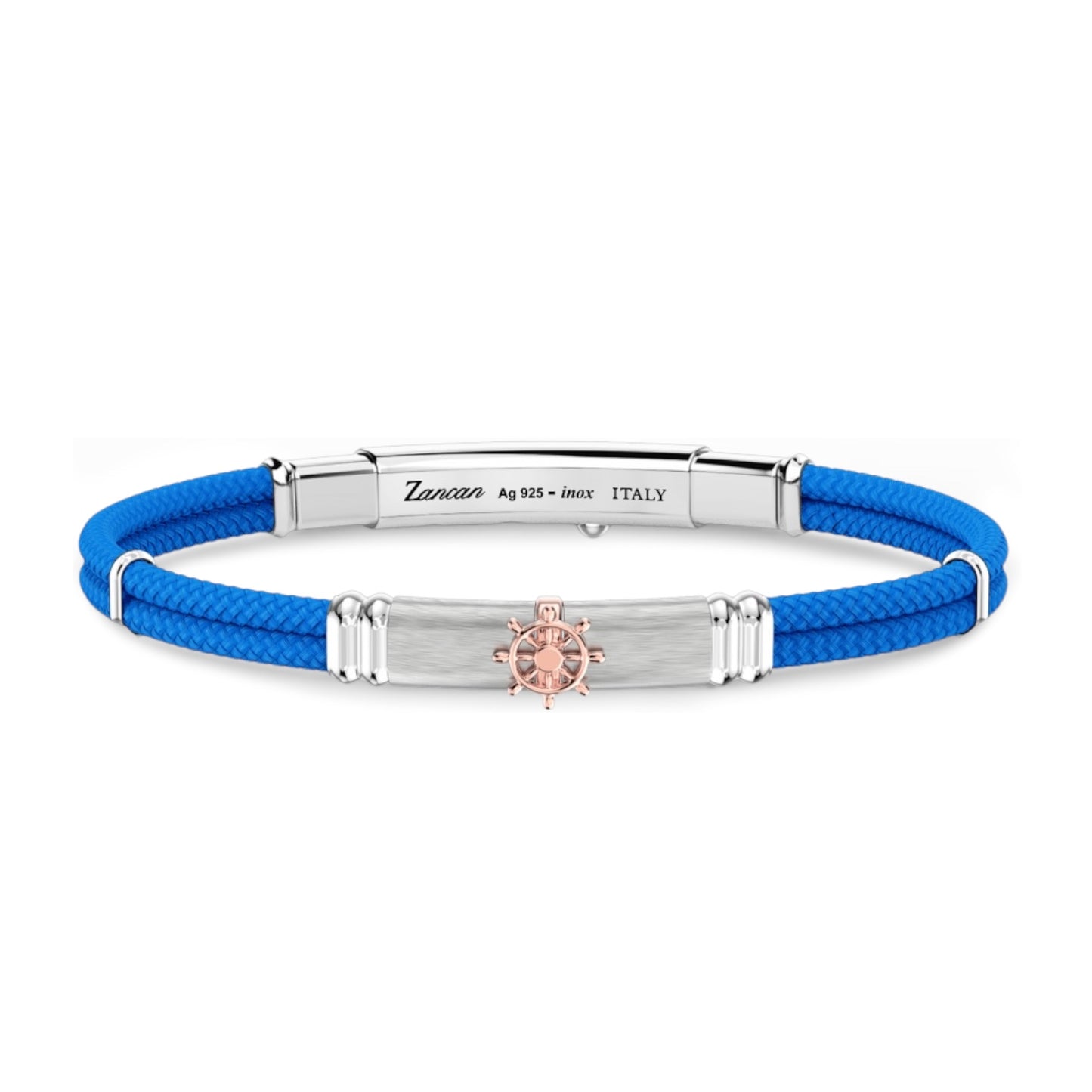 Bracciale Uomo Zancan Regata Timone - ESB275-AZ