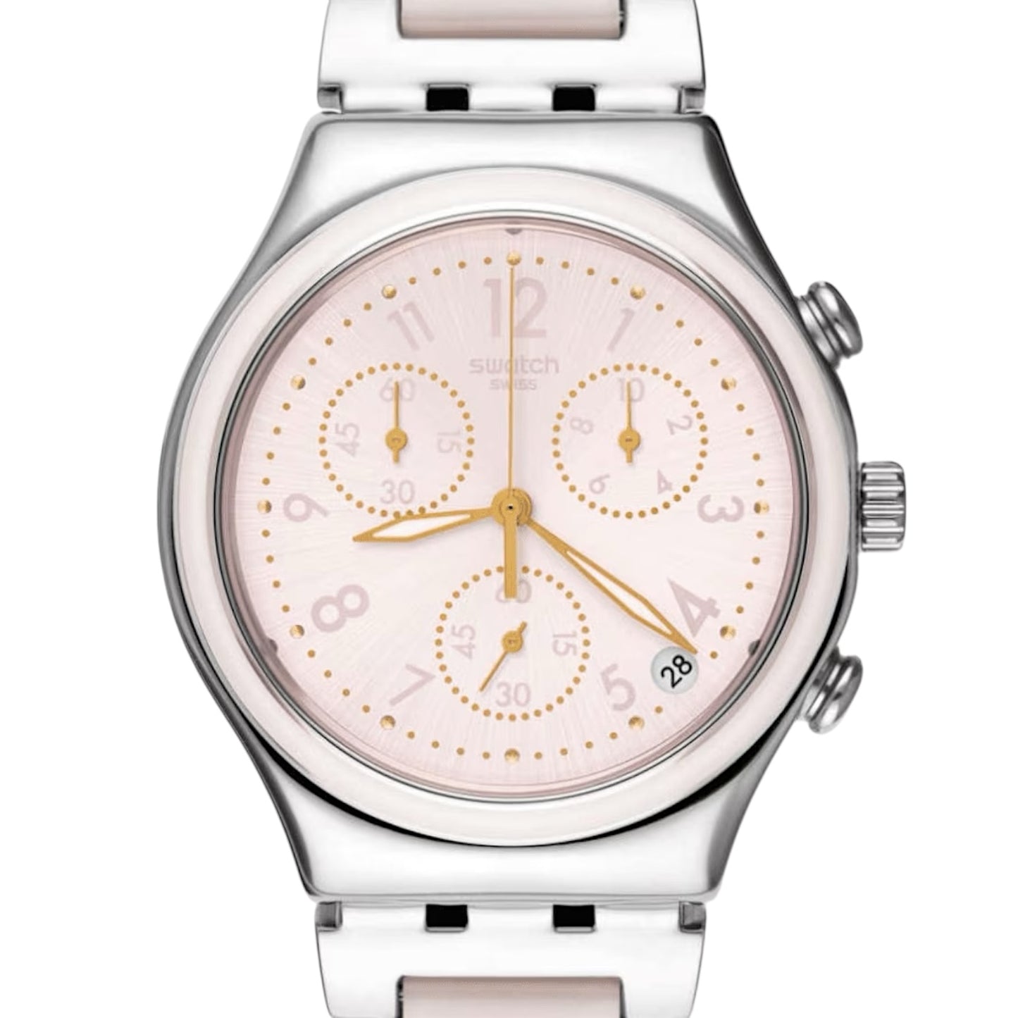 Orologio Cronografo Donna Swatch Irony Dreamnight Rose - YCS588G