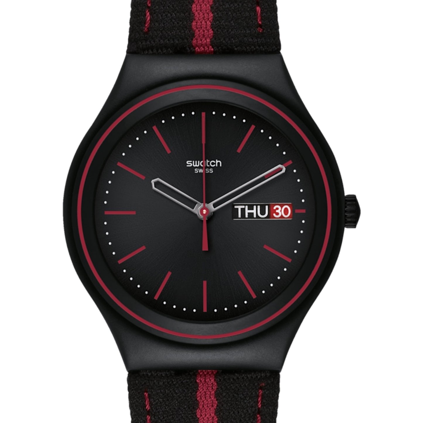 Orologio Unisex Swatch Irony The Prince of Red Stripe - YGB7000
