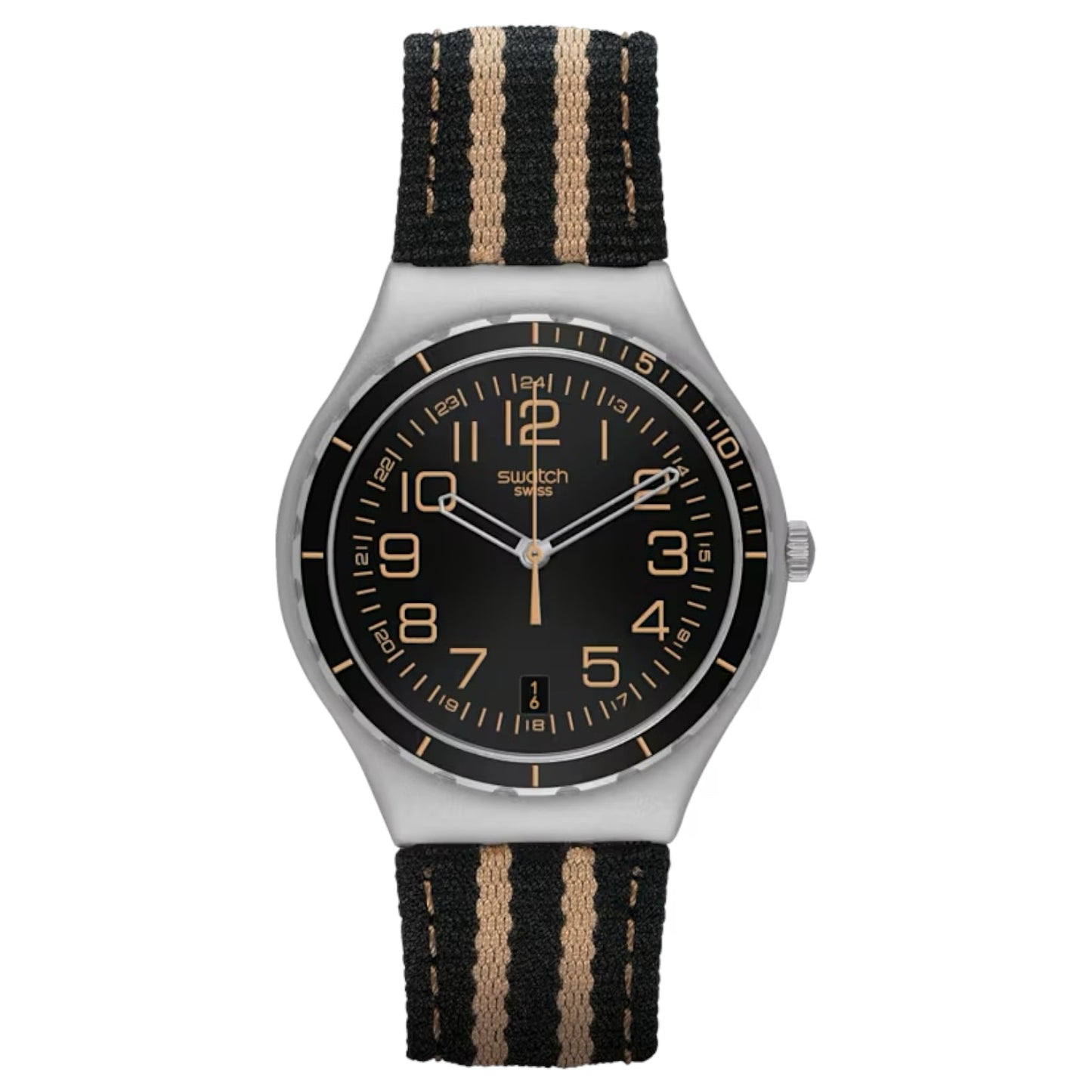 Orologio Uomo Swatch Irony Alluminio Le Compte de Lignes - YGS4033