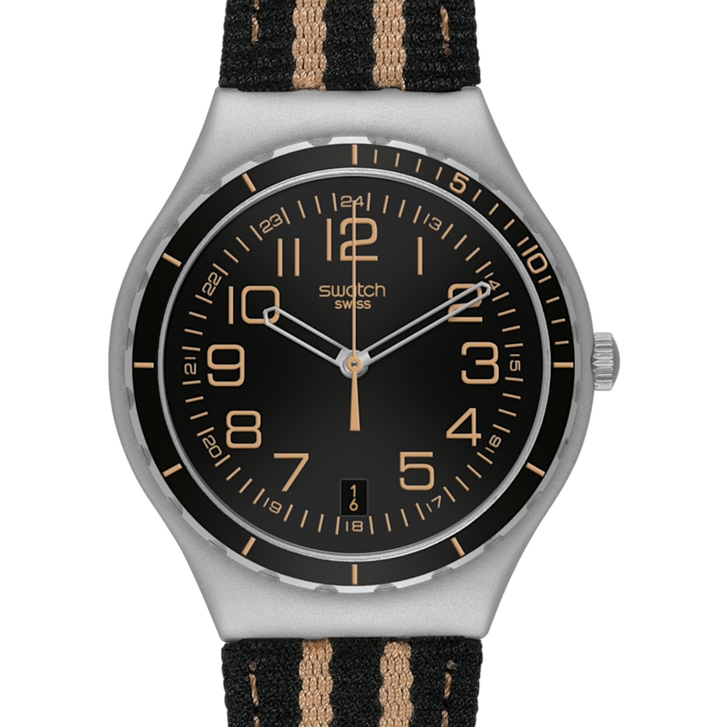 Orologio Uomo Swatch Irony Alluminio Le Compte de Lignes - YGS4033