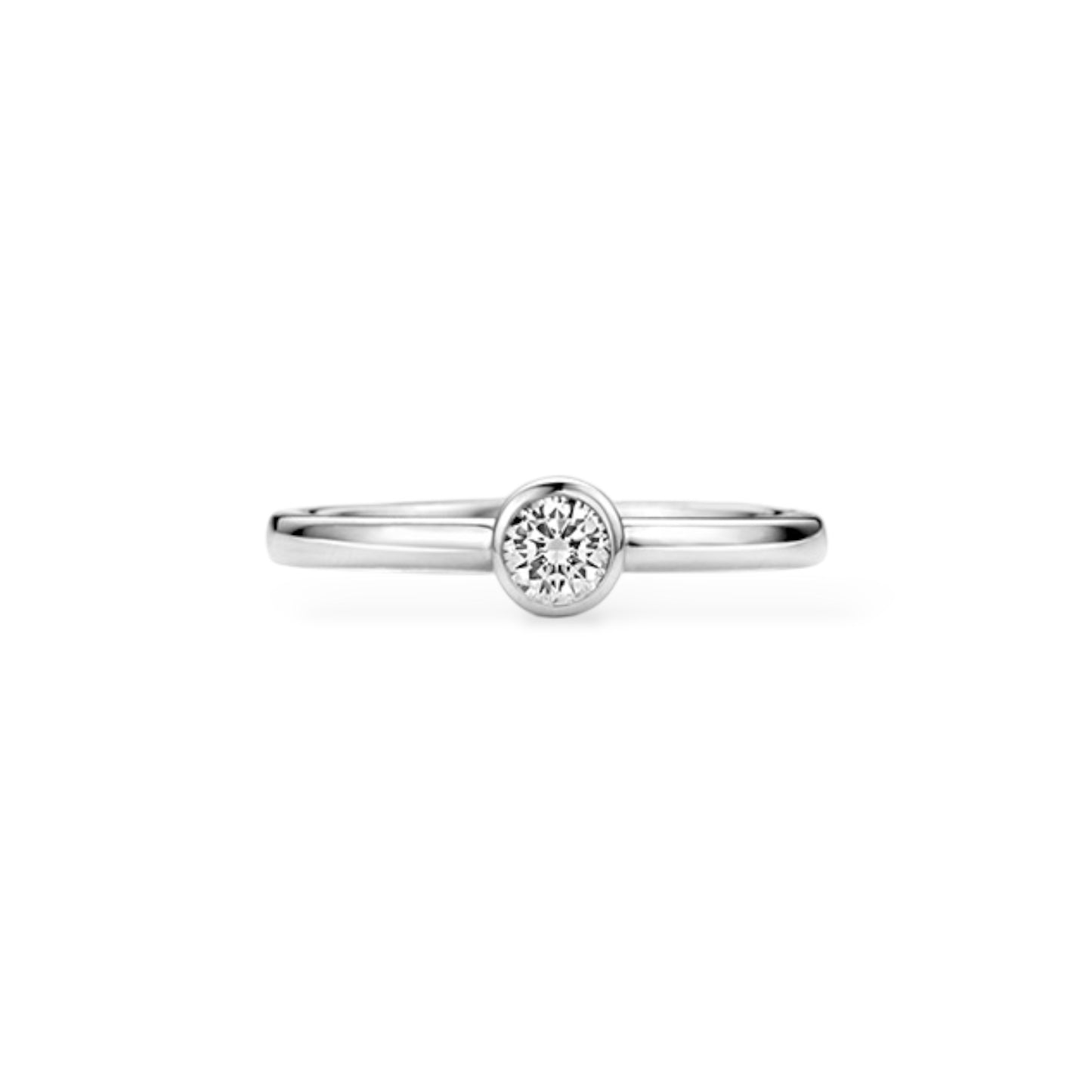 Anello Solitario Tondo Donna Ti Sento Milano - 1868ZI
