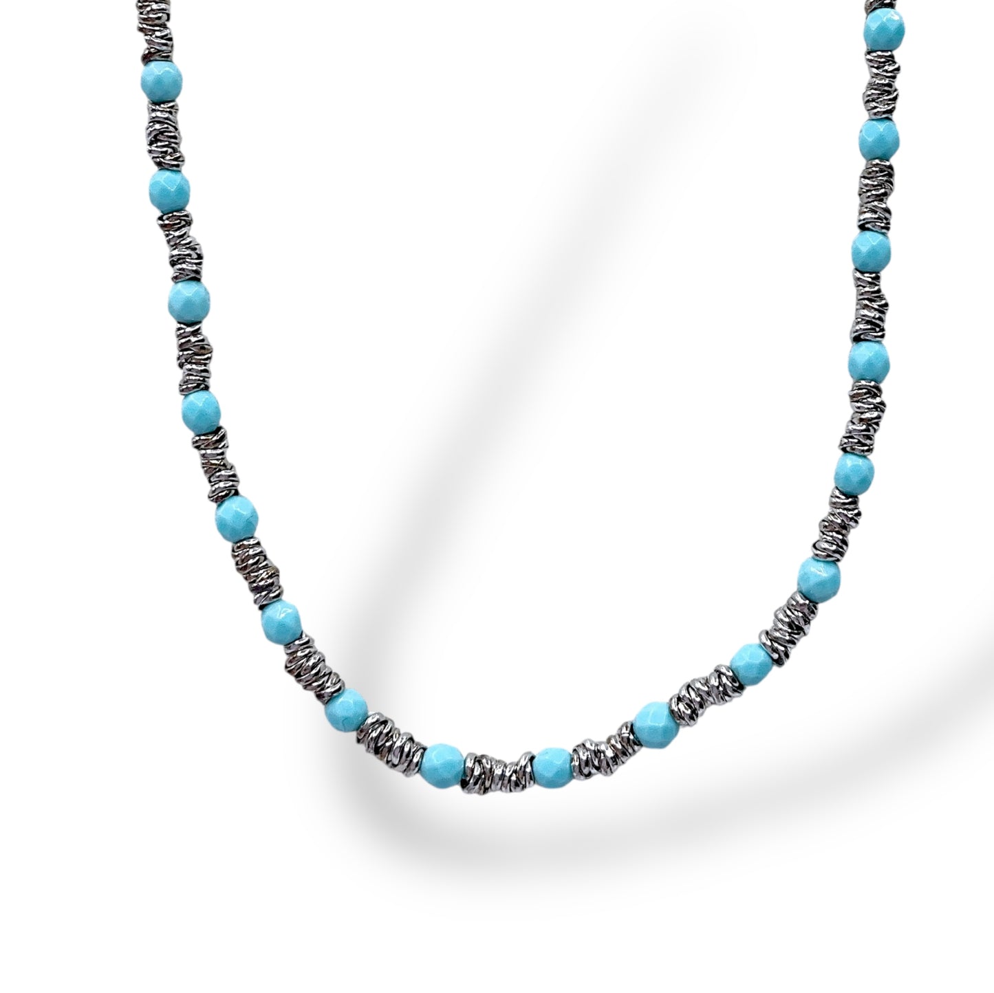 Collana Turchese e Anellini Spadarella - SPGR495