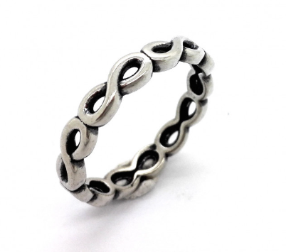 Fedina In Argento Spadarella Infinito - AN666