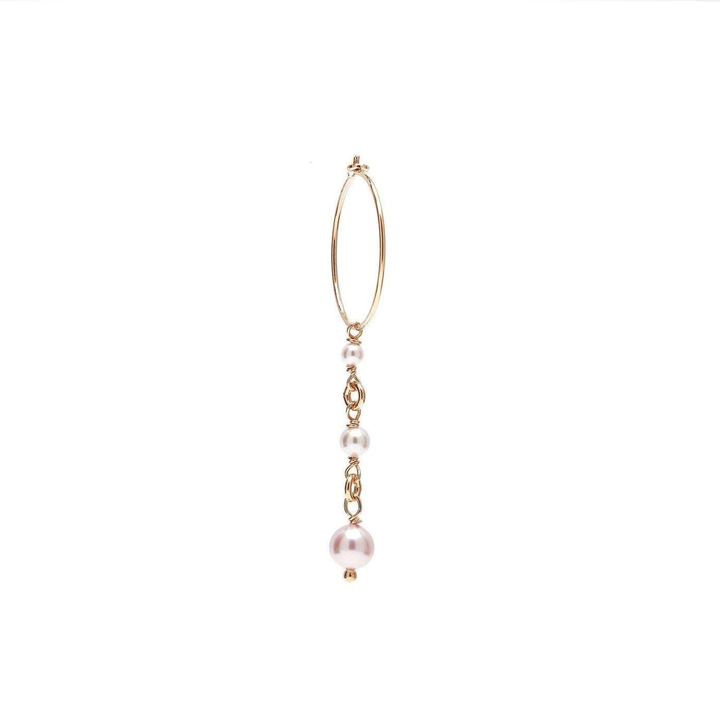 Mono Orecchino Da Donna In Argento Io & Te - ORCBLBRRS