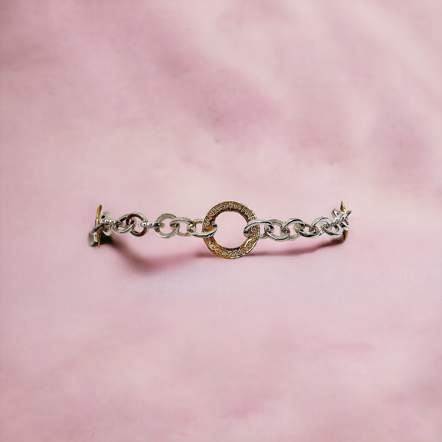 Bracciale Donna Cerchi Oro Gold Charm in Argento - BA050752
