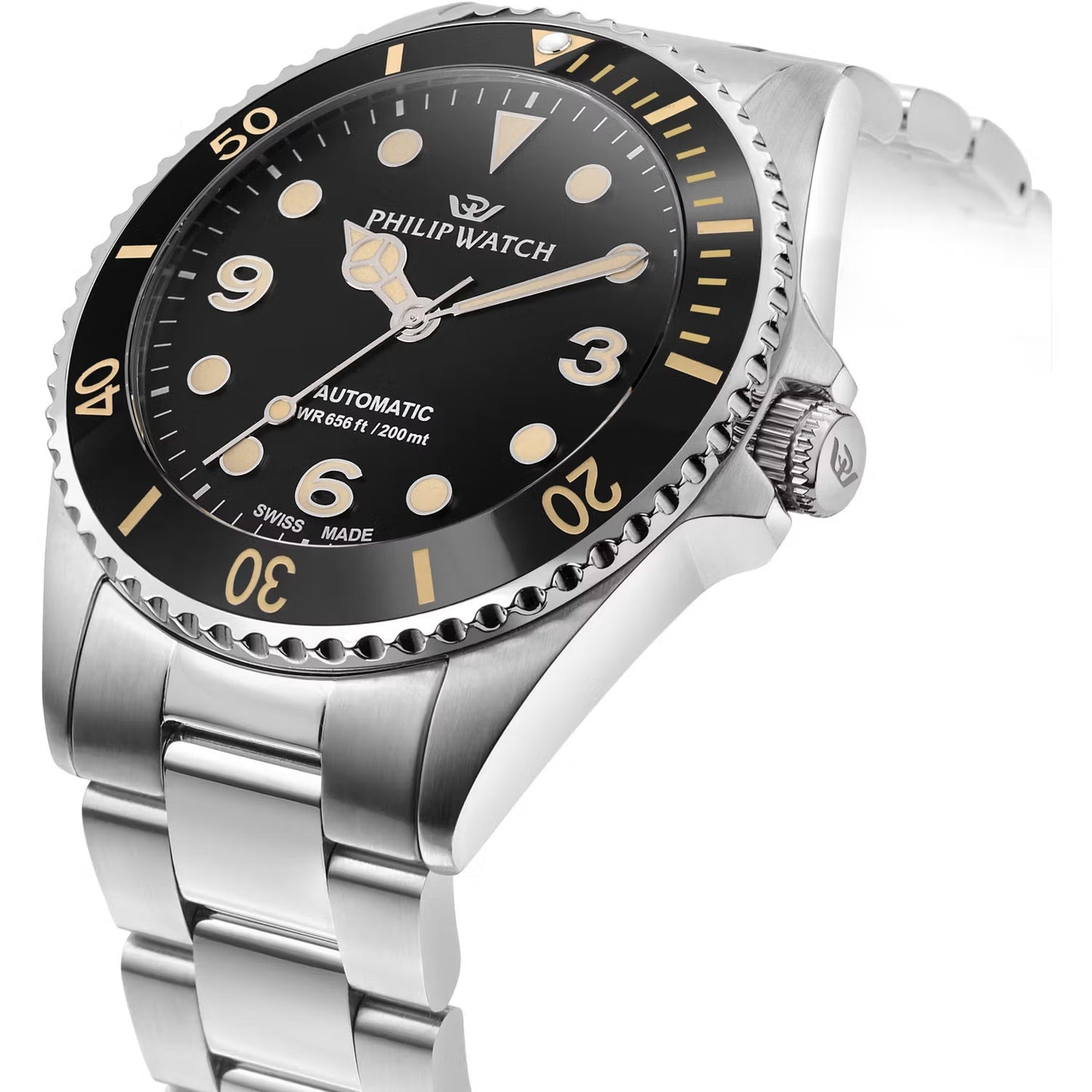Orologio + Cinturino Uomo Philip Watch Caribe Diving - R8223216008 -