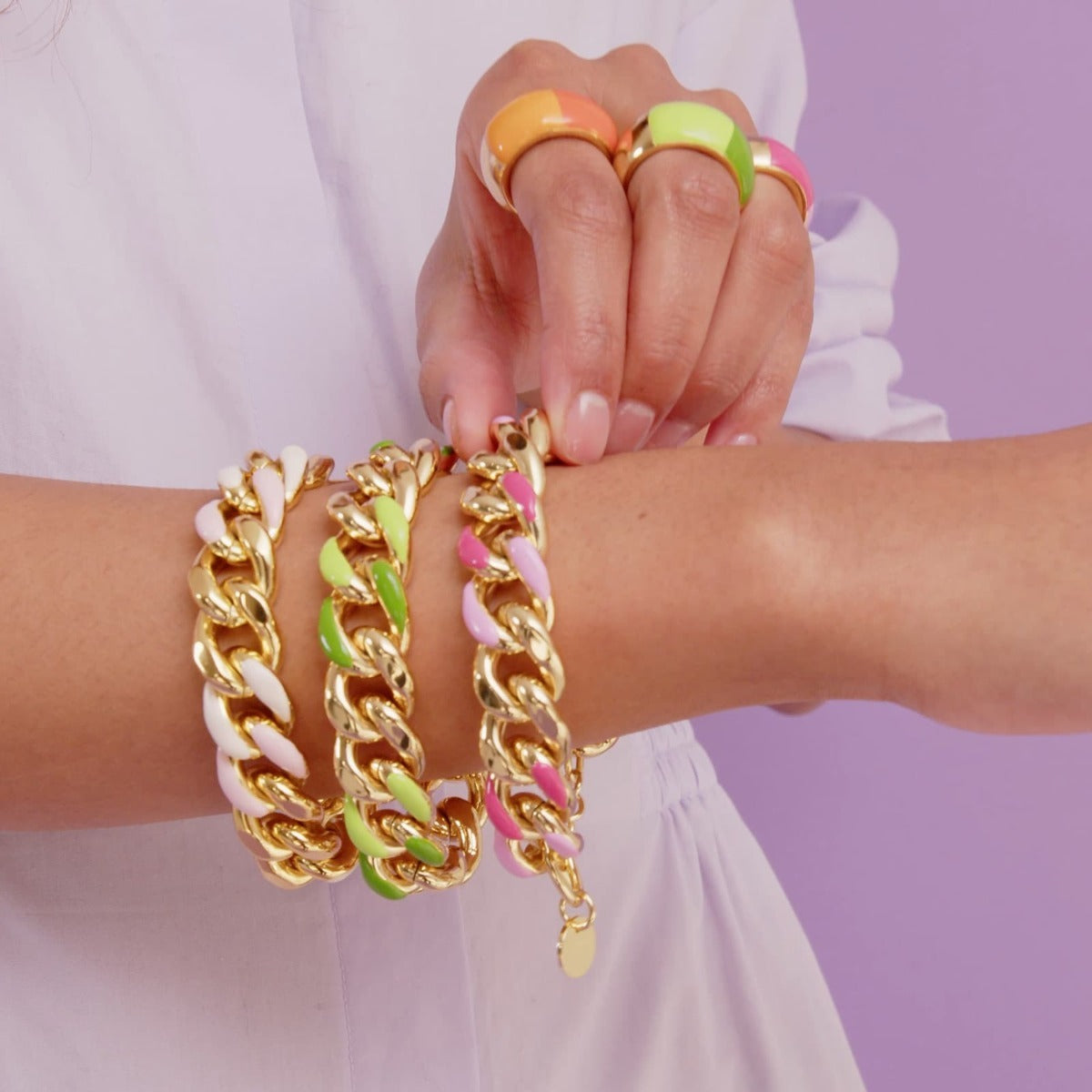 Bracciale Donna Unoaerre Groumette Colors - 007EXB0025006
