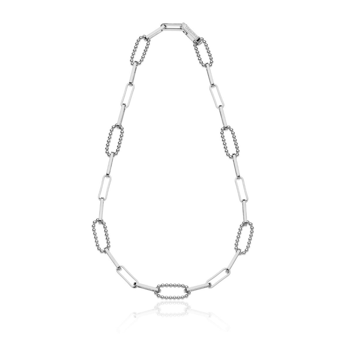 Collana Donna Unoaerre Paper Clip e Palline - 009EXH0014000