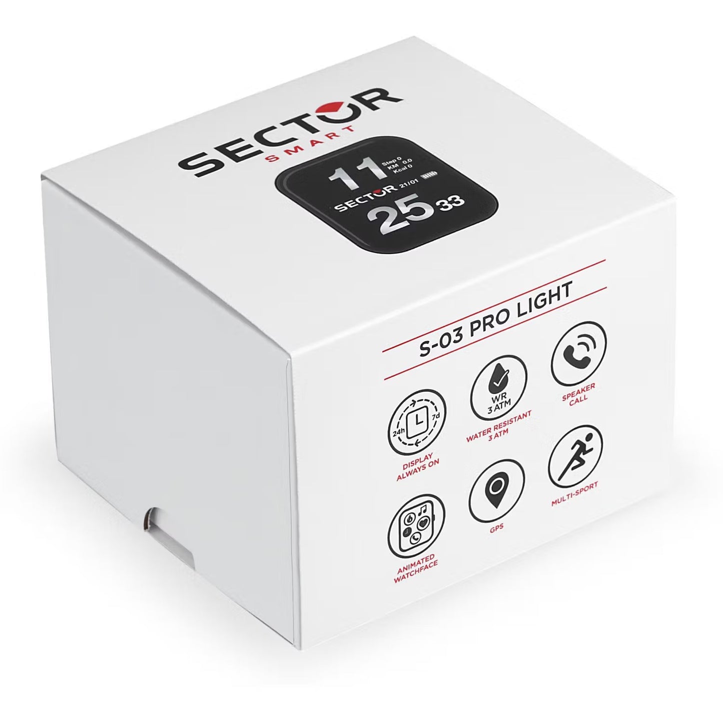 Smartwatch Uomo Sector S-03 Pro Light - R3251171001