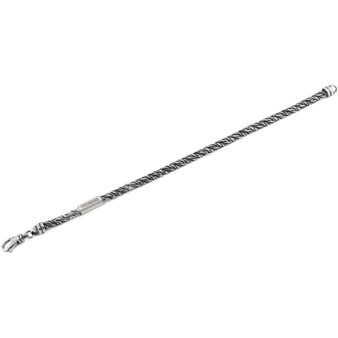 Bracciale Uomo Unoaerre Maglia Tonda - 700YHH0303106 -