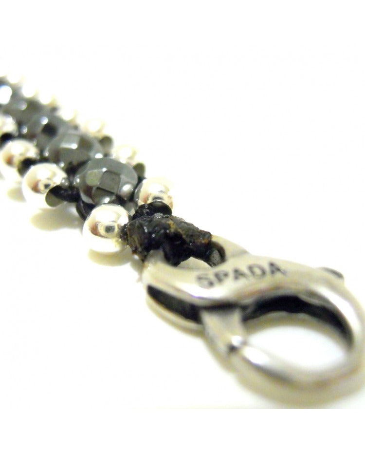 Bracciale Spadarella Treccia Pietra - SPBR067 -