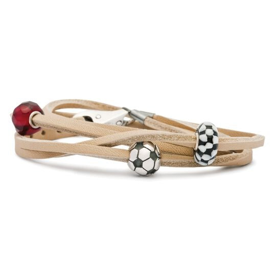 Bracciale Cuoio Beige RITIRATO Trollbeads - TLEBR-00010