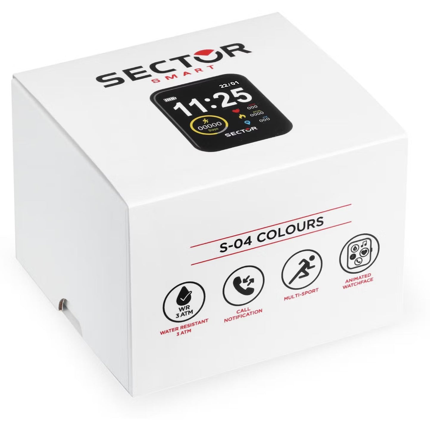 Smartwatch unisex Sector S-04 Colours - R3253158005