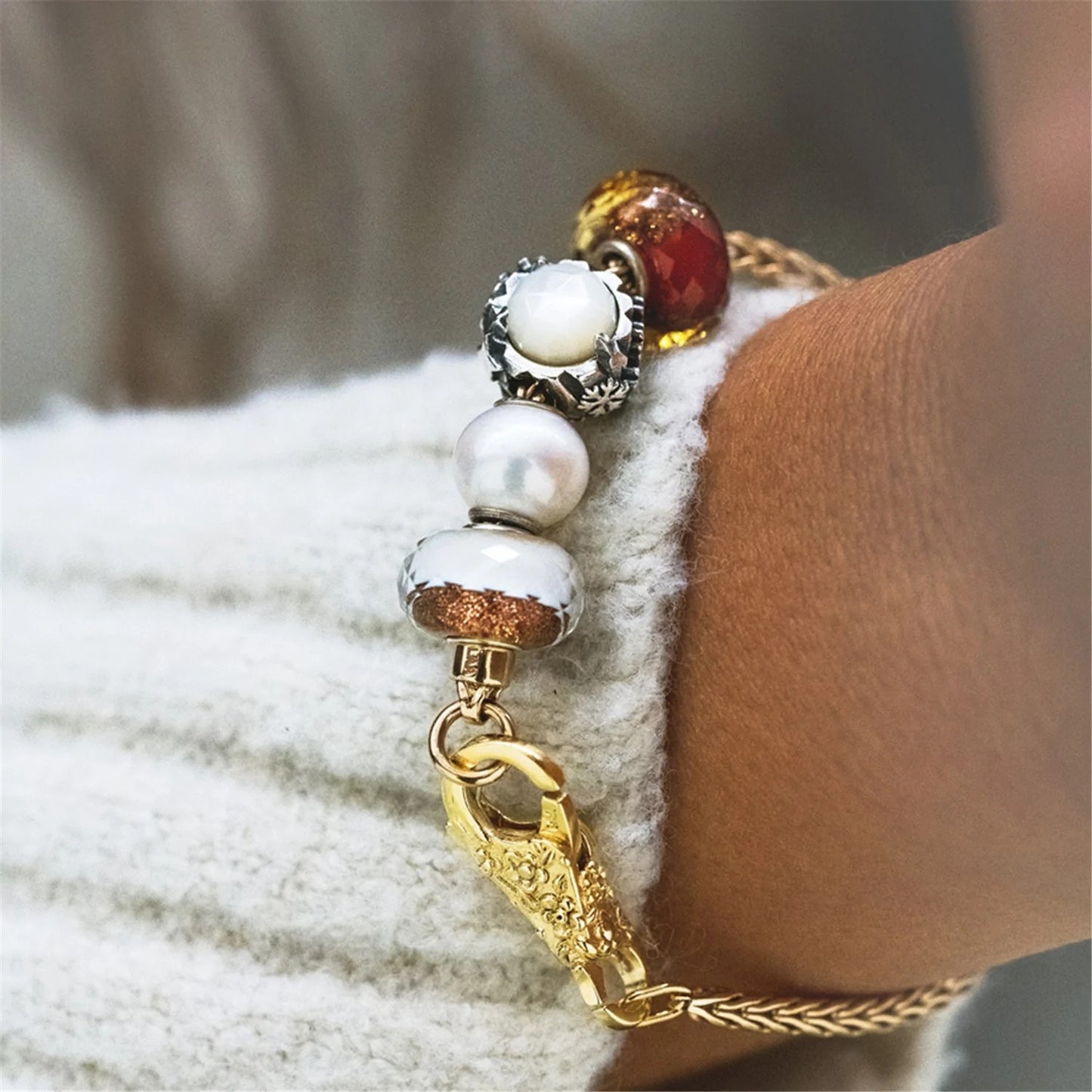 Perla delle Nevi Trollbeads - TAGBE-00293