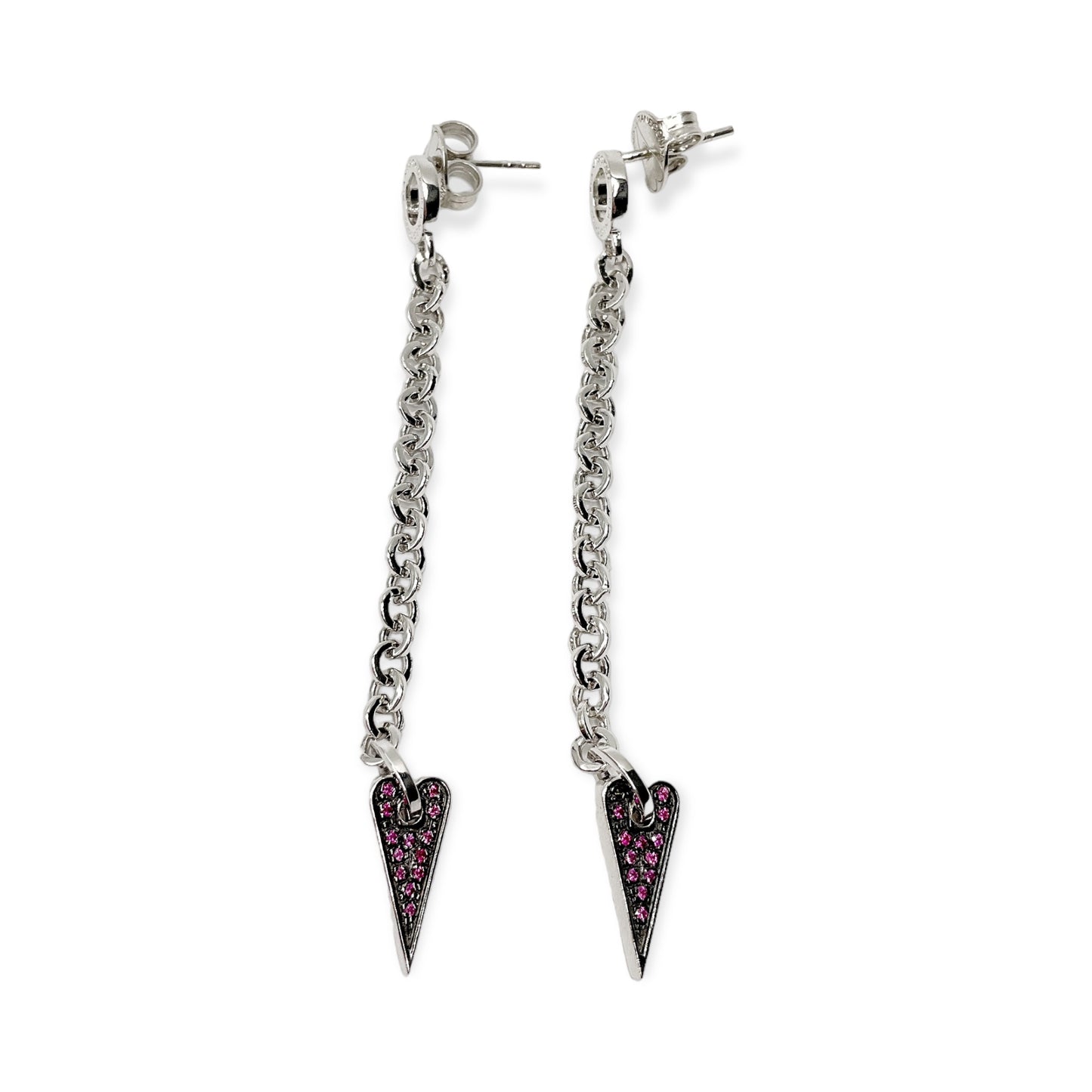 Orecchini Donna Rubini Glittering Love in Argento - OA010453