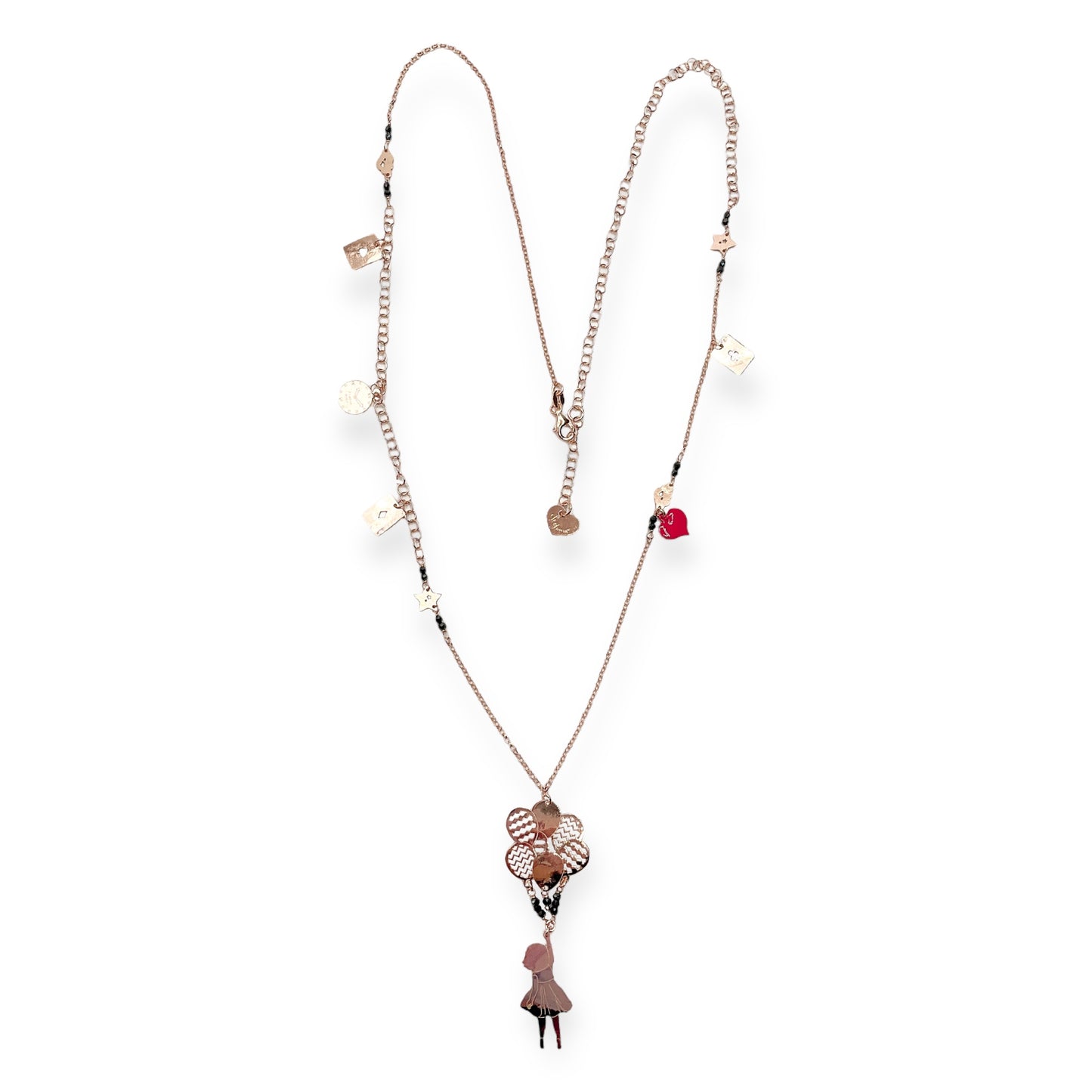 Collana Lunga Alice con Palloncini - Le Favole
