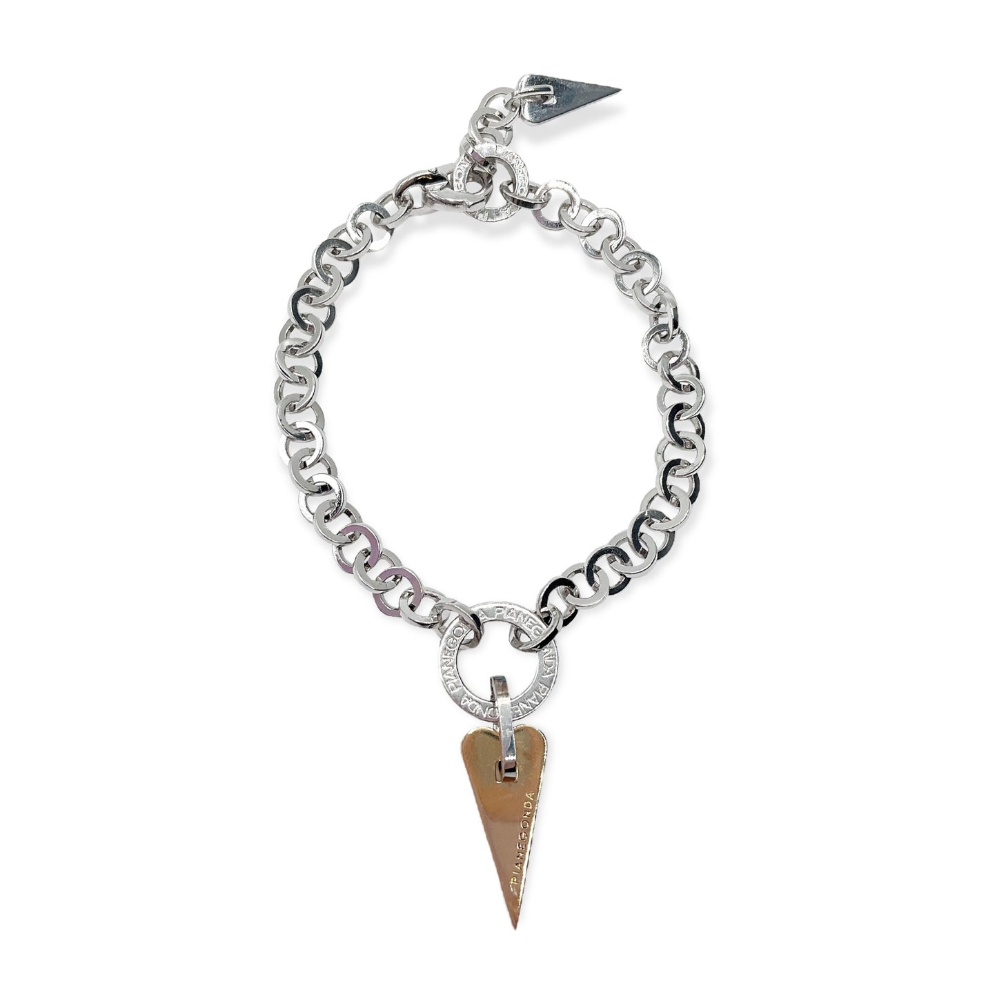 Bracciale Donna Cuore Oro in Argento - BA050776