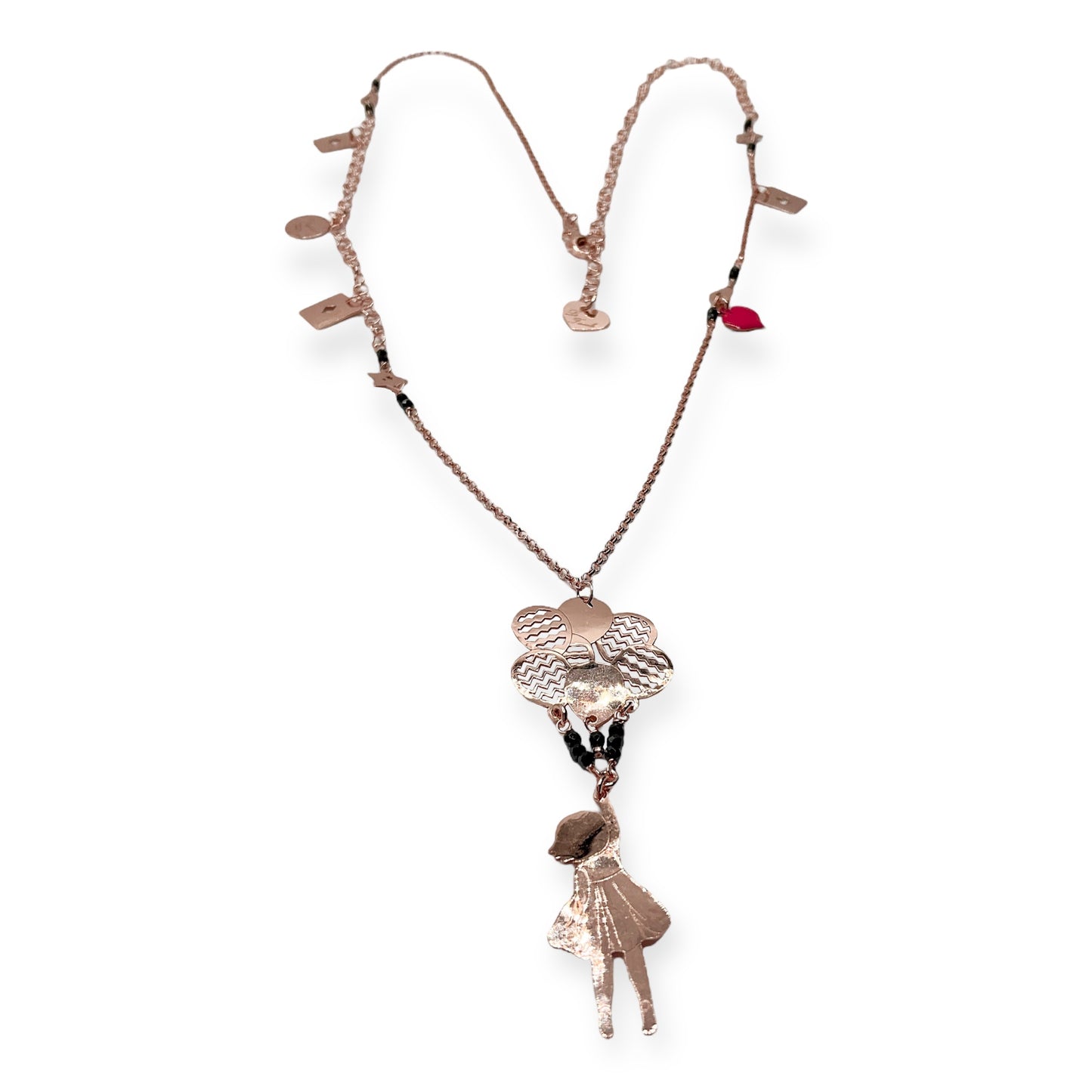 Collana Lunga Alice con Palloncini - Le Favole