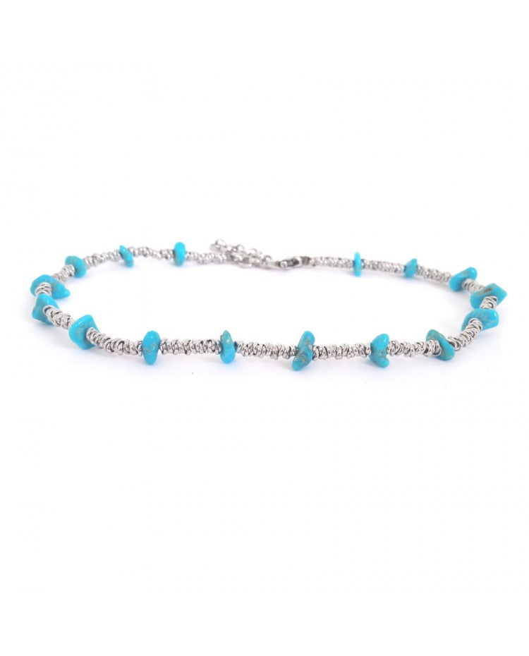 Cavigliera Spadarella Turchese o Ematite - SPCV517 -