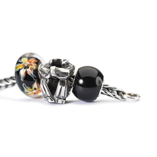 Onice Nero Rotondo Trollbeads - TSTBE-00024