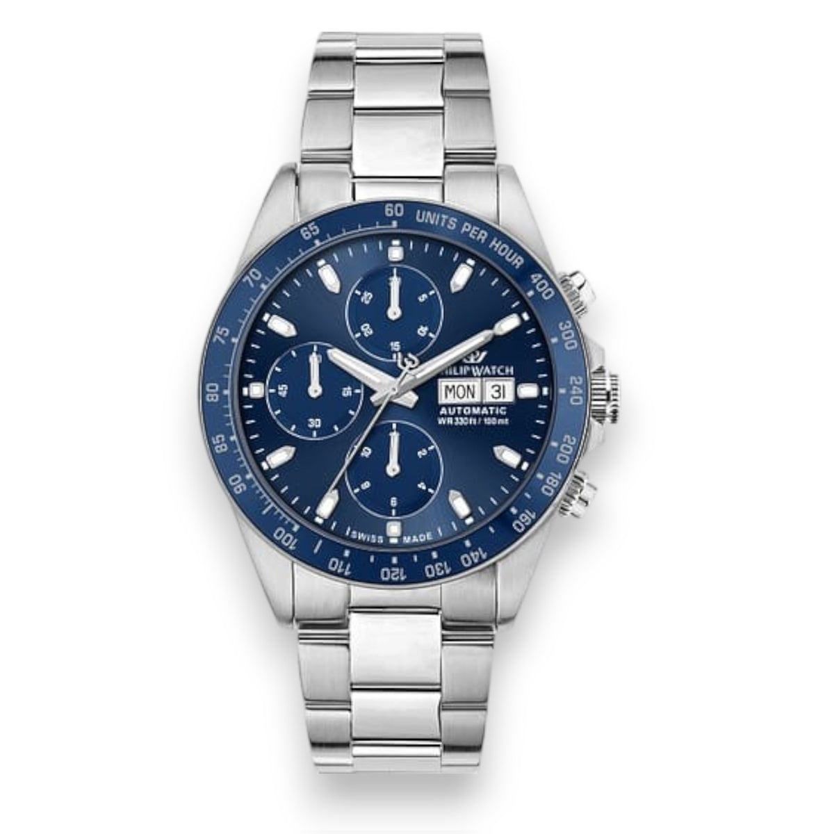 OROLOGIO UOMO PHILIP WATCH CARIBE SPORT CRONO AUTOMATICO R-8243607008