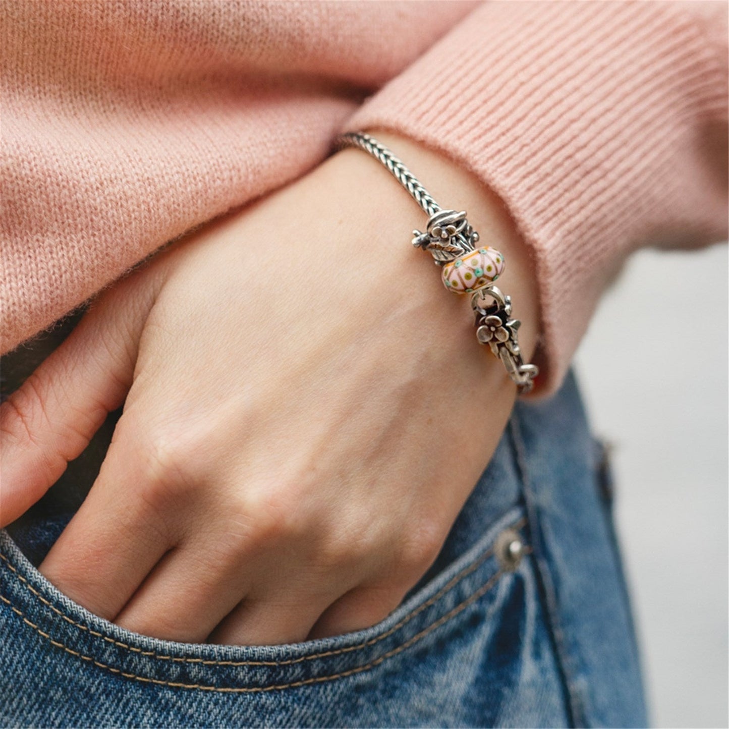 Bracciale Start Fiori di Lago Trollbeads - TAGBO-02155