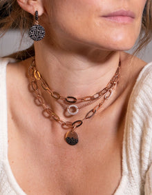 Collana Donna Rolò Piatta Ovale Alisei Gioielli - C118