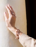 Bracciale Donna Losanghe Maxi Pavè Alisei Gioielli - B225
