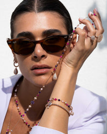 Bracciale Donna Ametista, Agata e Quarzo Alisei Gioielli - B305