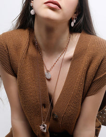 Collana Donna Palline Lucide Alisei Gioielli - C13