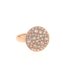 Anello Donna Tondo Pavè Alisei Gioielli - A20