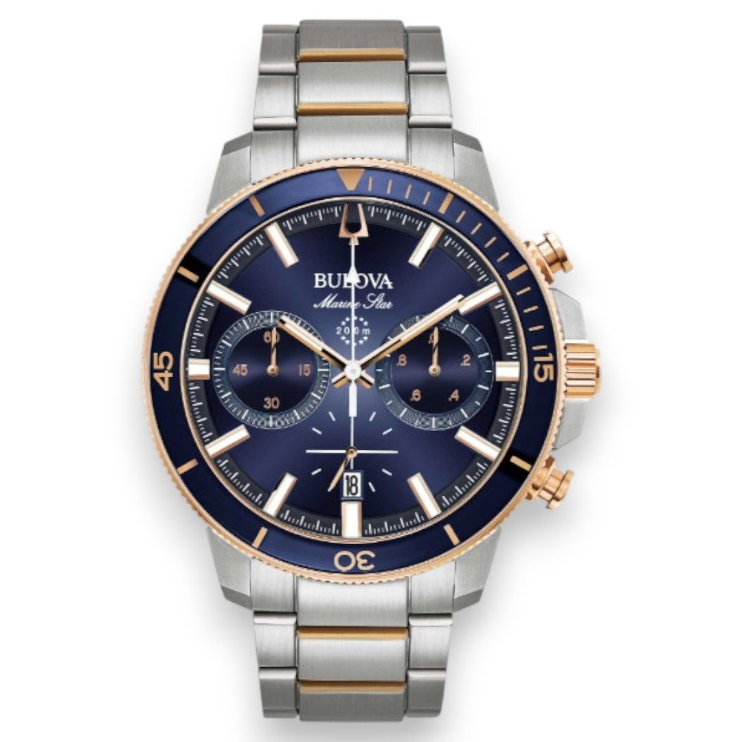 Orologio Uomo Bulova Marine Star Crono - 98B301
