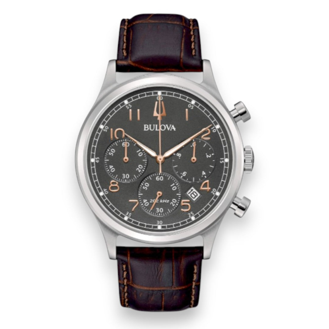 Orologio Uomo Bulova Crono High Precision - 96B356