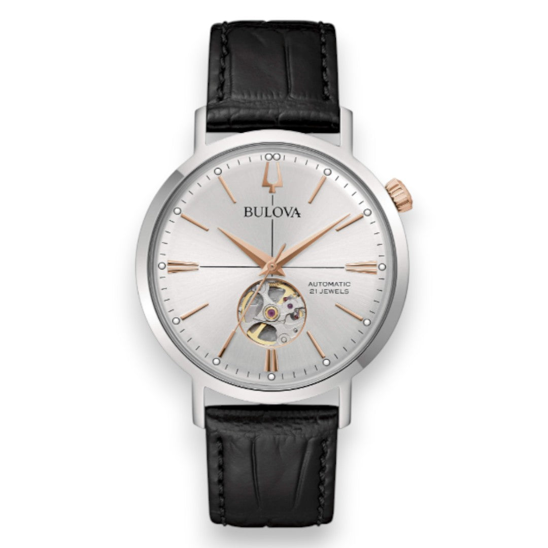 Orologio Uomo Bulova Aerojet Automatico - 97A171 - 98A289