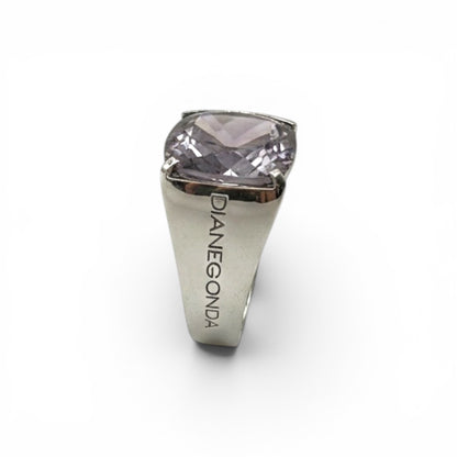 Anello Donna Argento Ametista - AA010439