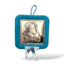 Medaglione Sopraculla Madonna con Bambino Quadrato Valenti - 1718 C