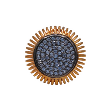 Anello Donna In Argento + Antracite