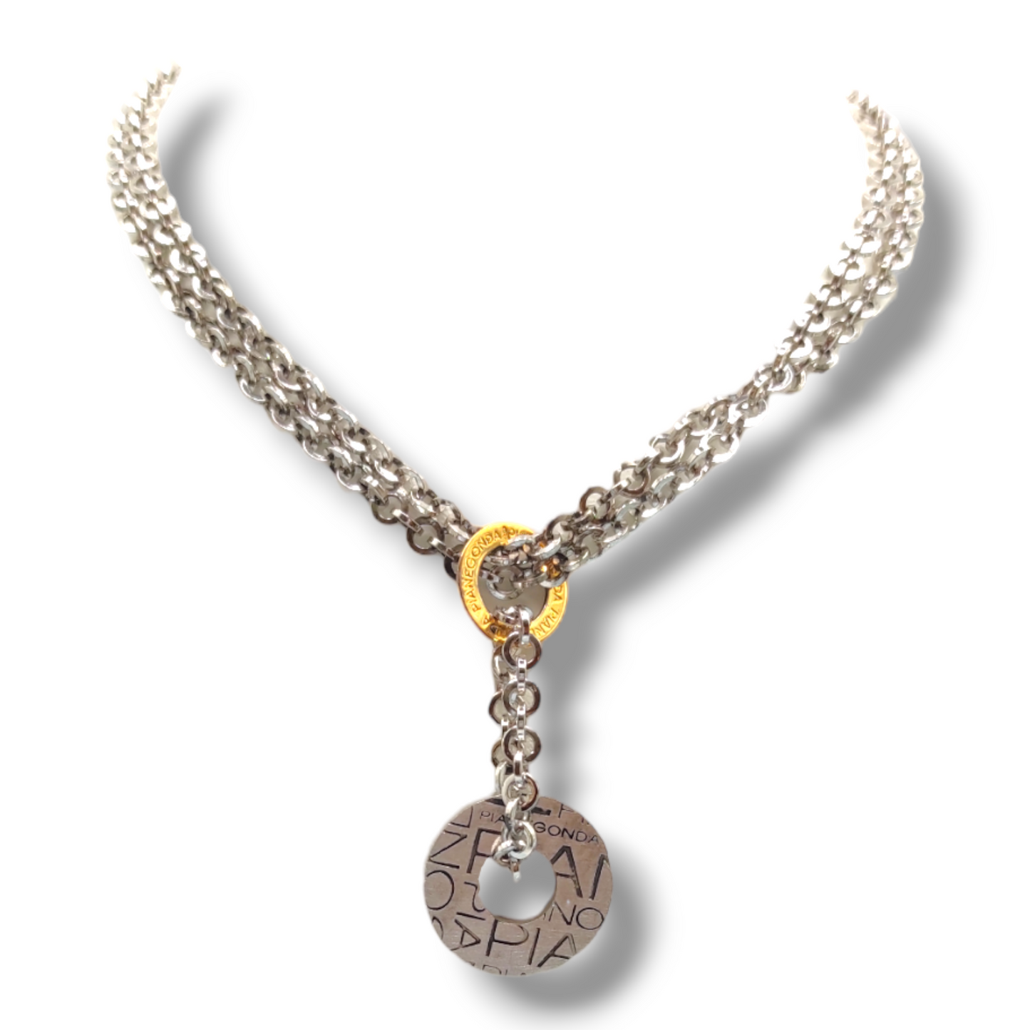 Collana Doppia Catena Gold Mania - BA050824