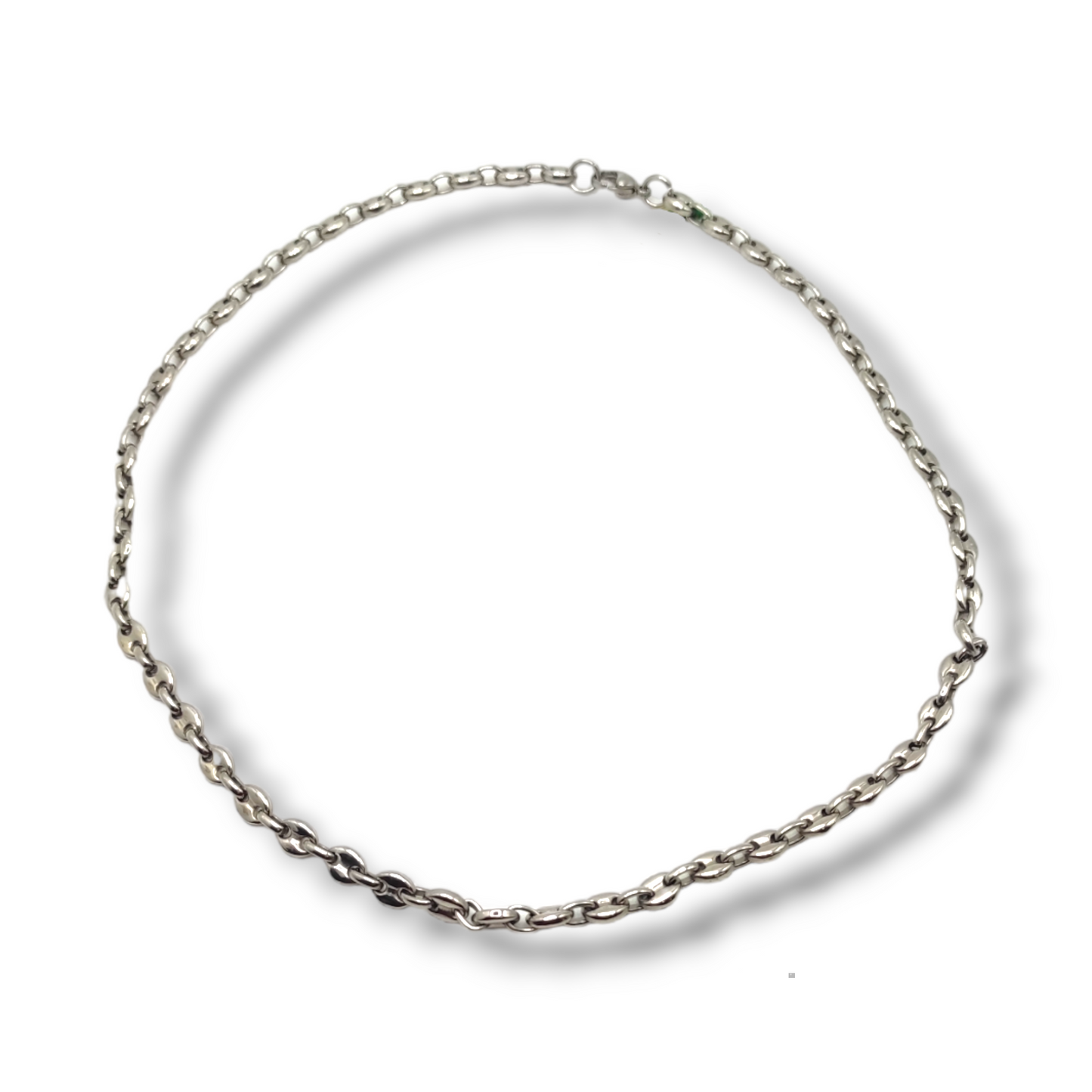 Collana Uomo A Catena In Acciaio Inox