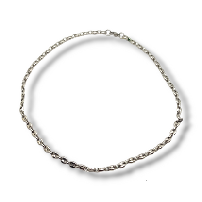 Collana Uomo A Catena In Acciaio Inox