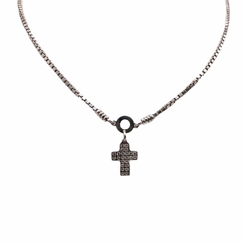 Collana Da Uomo Con Pendente A Croce
