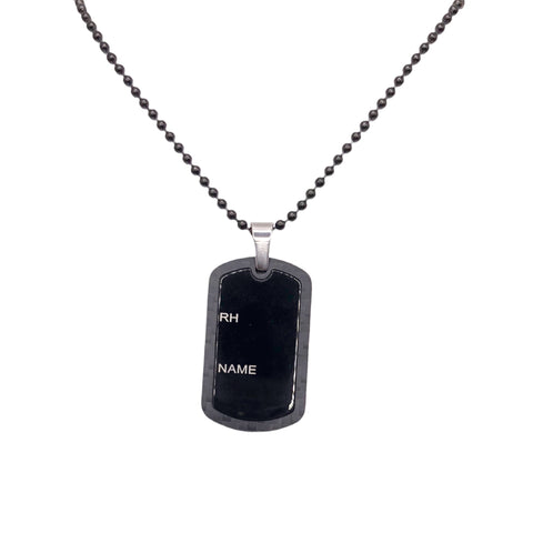 Collana Da Uomo Con Medaglietta