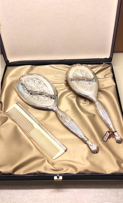 Set Toeletta 3 Pezzi In Argento - 072