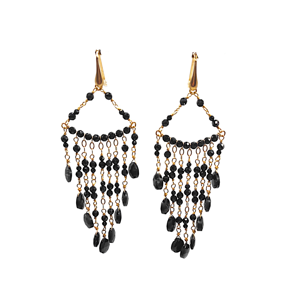Orecchini Pendenti Ishwara Chandelier  - SS03740R